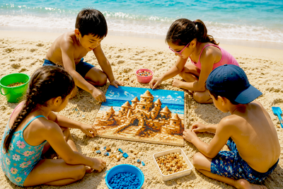 Summer Vacation Souvenir Memobrick Gift Idea