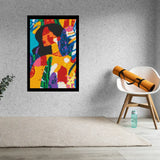 Abstract Woman Bricked Mosaic Home Decor 20x30" — photo 2