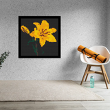 Asiatic Lily Home decoration Bricked Mosaic Portrait 16x16" — photo 2
