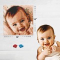 Custom Bricked Mosaic Portrait 16x16