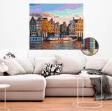 Custom Bricked Mosaic Portrait 70x60" — photo 4