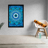 Evil Eye Mandala Bricked Mosaic Home Decor 20x30" — photo 2
