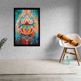 Mandala Abstract Bricked Mosaic Home Decor 20x30" — photo 2