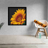 Sunflower Home decoration Bricked Mosaic Portrait 16x16" — photo 2