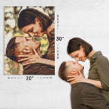 Custom Bricked Mosaic Portrait 20x30" — photo 2