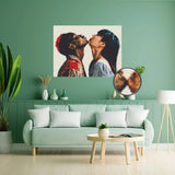 Custom Bricked Mosaic Portrait 40x30" — photo 3